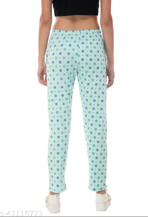 IndiStar Women Cotton Printed Lower/pyjama(Pack of 2)