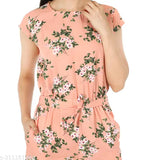 Pearl N Vera Beautiful Peach coloured Jumpsuit for Women and Girls