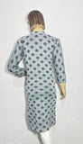 ladies woolen kurti for winter randomly 1 GREY FLOWER