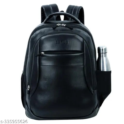 Graceful Stylish Fancy PU Leather Casual Backpack Bags Suitable for School College Office & Travel Bag