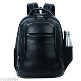 Graceful Stylish Fancy PU Leather Casual Backpack Bags Suitable for School College Office & Travel Bag