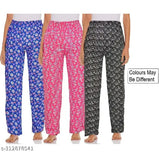 Women Cotton Comfortable Lowers -3 Ps