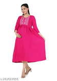 Rayon Embroidey feeding kurti