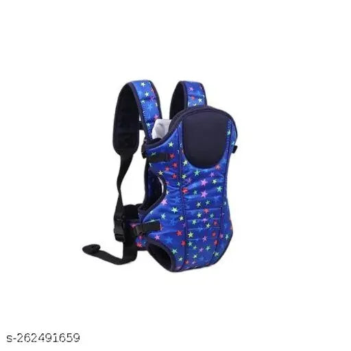 Lil Sprouts Printed Baby Carrier Bag in 3-in-1 Ergonomic Adjustable Sling Kangaroo Design for Infant Child and Mother Travel - 0 to 2 Year (Stars)