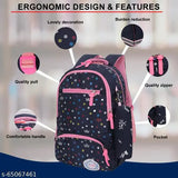 Tinytot 26 Litre,(Navy blue) Stylish & Trendy Water Resistant Hi Storage School Collage Travel Backpack Bag for Girls & Women, 18 Inch