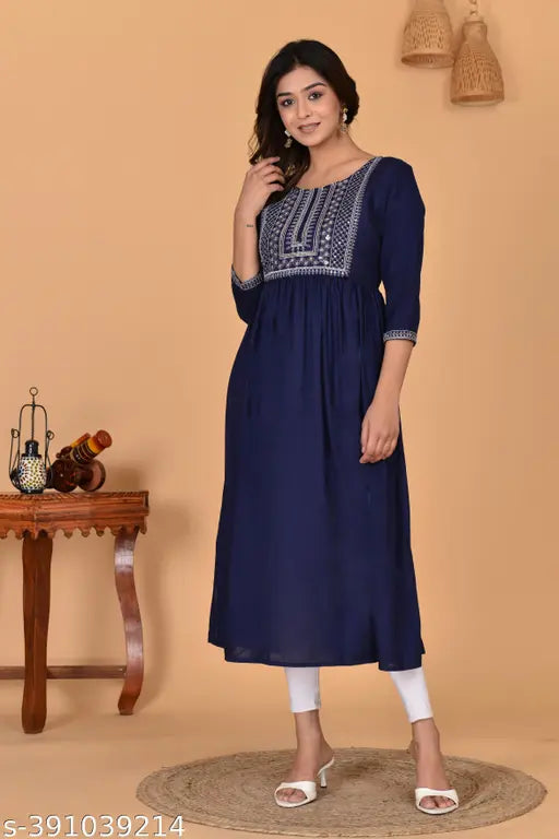 Stylish Women's Naira Cut Kurti