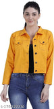 TWILL ORANGE WOMEN REGULAR JACKET