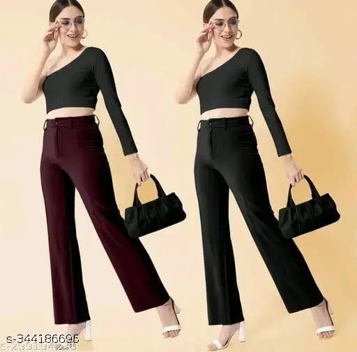 Stylish Graceful woman Trousers