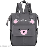 Bear Print Baby Diaper Bag Maternity Backpack-41X18X25.5 Cm