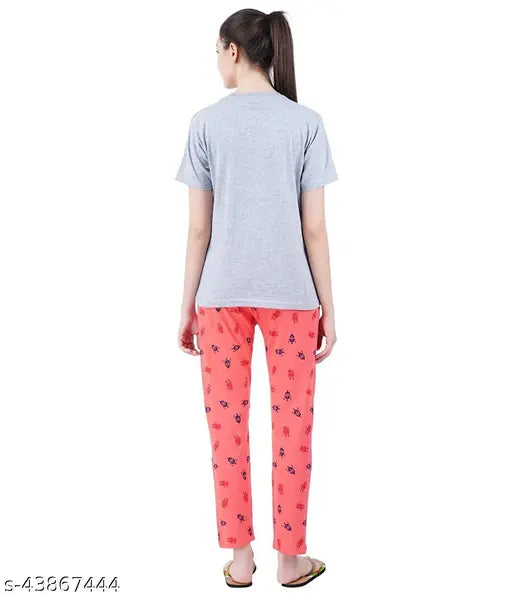 Women's Printed Pyjama Pant | ( Pack of 2 )