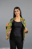 DESIGNER COMFORT WINTER WEAR JACKET HIGH QUALITY PURE COTTON PRINTED FROM RAJASTHAN FOR GIRL AND WOMEN