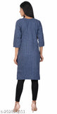 Stylish Dark Blue Kurti Only