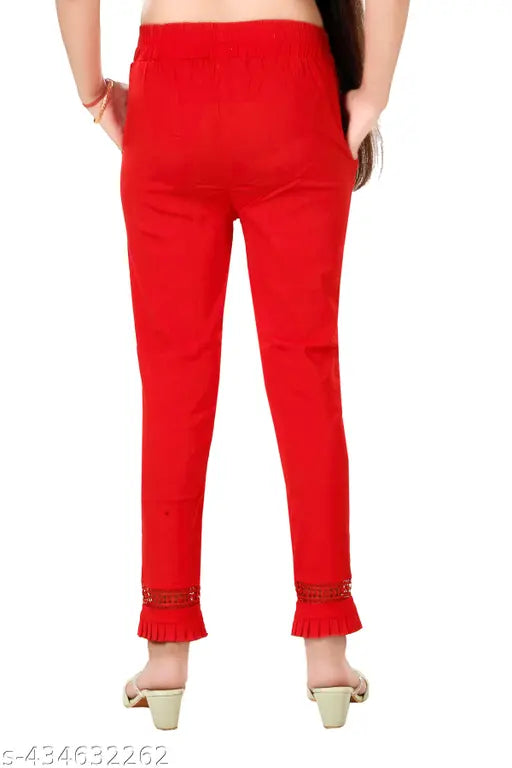 Trendy Women Regular Fit Pencil Pant Casual Cigrate Trouser