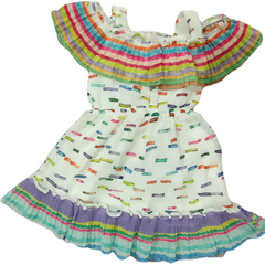 Baby Girl Multi Colour Frock Dress - GillKart