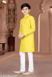 Boys Kurta Pack Of 1 (ONLY KURTA)