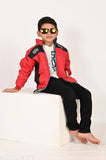 Boys Red Polyster Trandy Jackets & Coats/Jaket for boys Pack Of 1