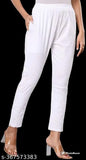 Chikankari special big cotton pant for women Trousers & Pants