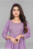 Women Anarkalim Viscose Rayon Kurti