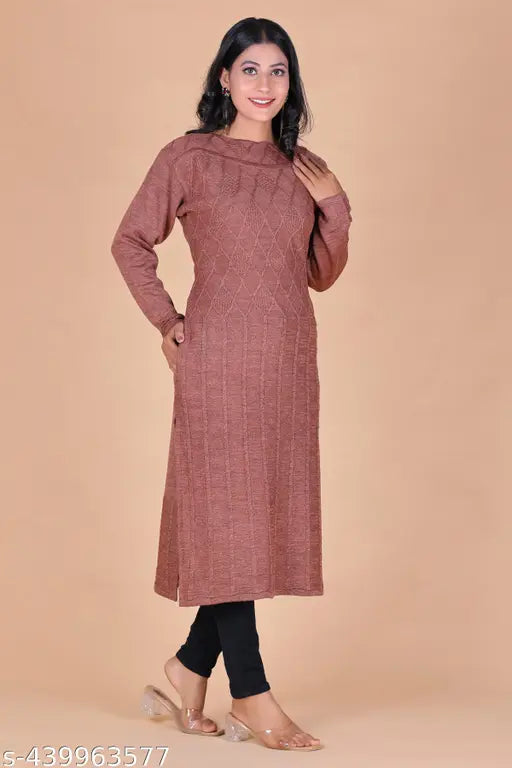 WINTER KURTI FOR WOMEN