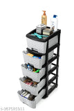 Drawer Storage Organizer System For Storage Clothes, Books, Shoes, Toys, Socks, Files etc 5xl Gray