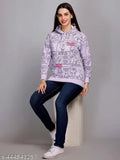 eWools Women's Fleece Blend Winters Hoodie Sweatshirt with Pockets (Flee39 Series)