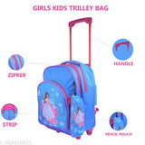 Indian Riders Wonder girl School Kids Bag with pencil_box, bag- 16 Inches- Queen Pink School Bag Trolley Bag Waterproof Trolley (BLUE, 20 L) Waterproof Trolley (Blue, 20 L)