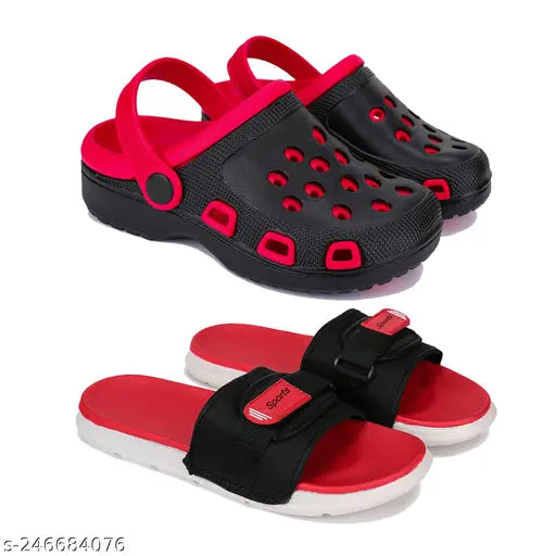 Oricum Comfortable Trendy Outdoor Casual Sandals for BoysCombo(MM)-1899-1685