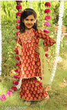 Kurti Sharara Set with Net Dupatta