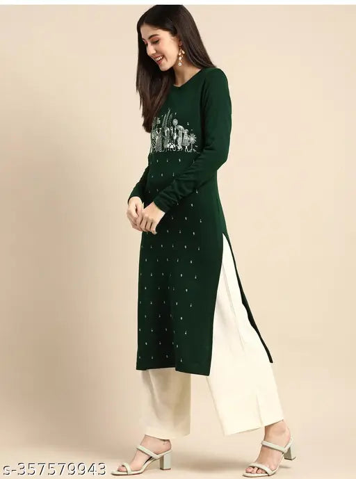 winter wear kurta for woman