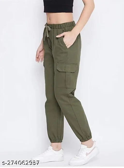 New Trendy Fashion Stylish Cargo Women's Joggers