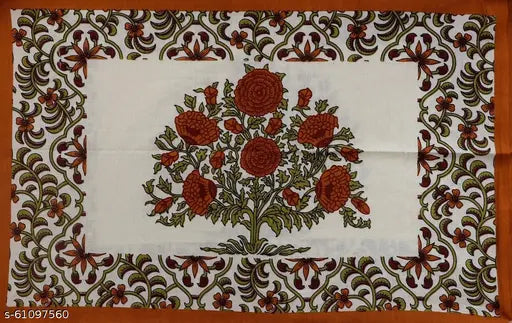 SANGANERI PRINTED BEDSHEET