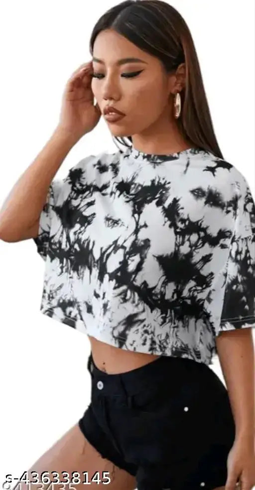 Crop t shirt for women and girls