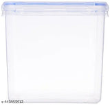 Aristo Lock & Fresh 403 Plastic Storage Container For Storing grains, pulses, rice, wheat etc - 10800 ML, Transparent Clear, large (LOCK&FRESH403)