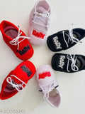 new born baby bootie shoes for boy and girl Baby Booties/ Booties/ New born baby shoes for baby boy and baby girl with cartoon face