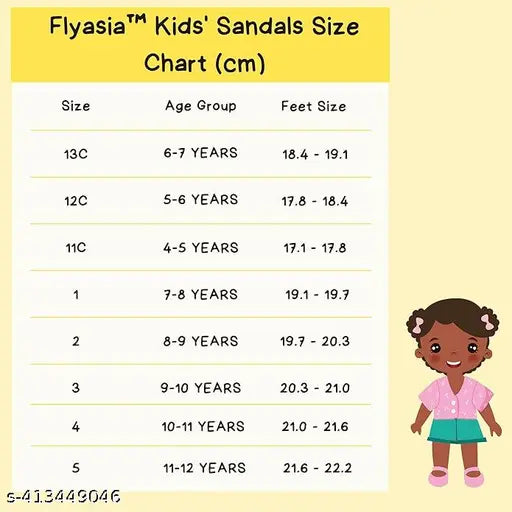 Flyasia Kids Trendy Sandals for Boys and Girls -Perfect for Little Ones Aged 5 Years to 12 Years