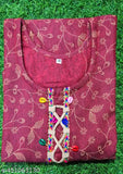 RED Wool long kurti