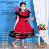 Enchanting Fairy Frock Pari Dress with Wings, Magic Stick and Headband | Pari Frock | Party Costume | Girls Frocks | Kids Frocks | baby girl dress | birthday dress | Angle Dress | frock dikhaiye |