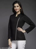 Retrobella Women Solid Casual Jacket