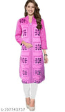 Woolen Printed Kurta For Daily use in this Winter Season