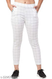 Stylish Checked Jeggings Combo for Woman And Girls