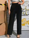 Women pant, party' wear pant, stylish pant,formal pant, party wear pant, black pant, bellbottom pant,