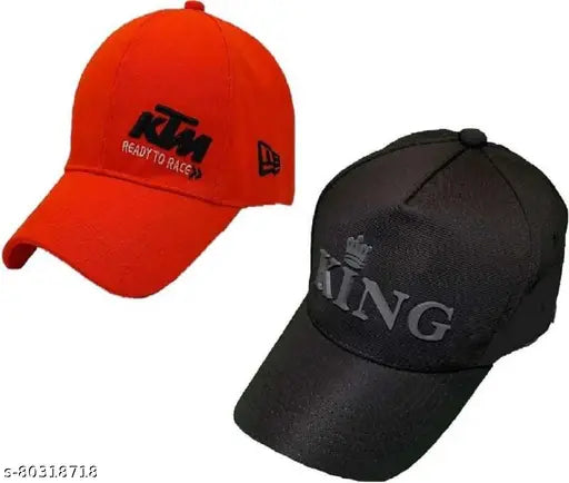 king ruber &ktm orange Cap