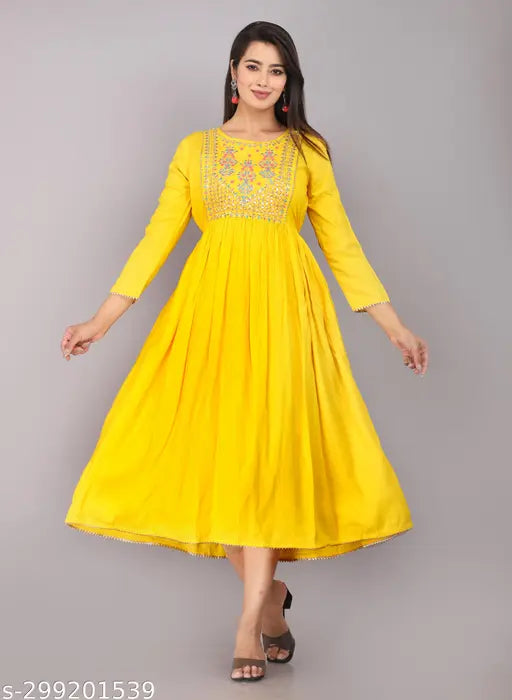 Shivang Anarkali Embroidery Kurta