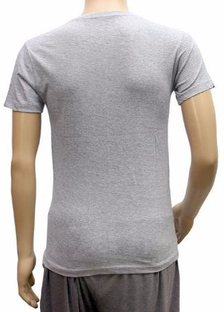 Mens cotton Printed Men Tshirts (Grey, XS) - GillKart