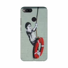 Boy Play with Safety Rings Drawing Mobile Case Cover - GillKart