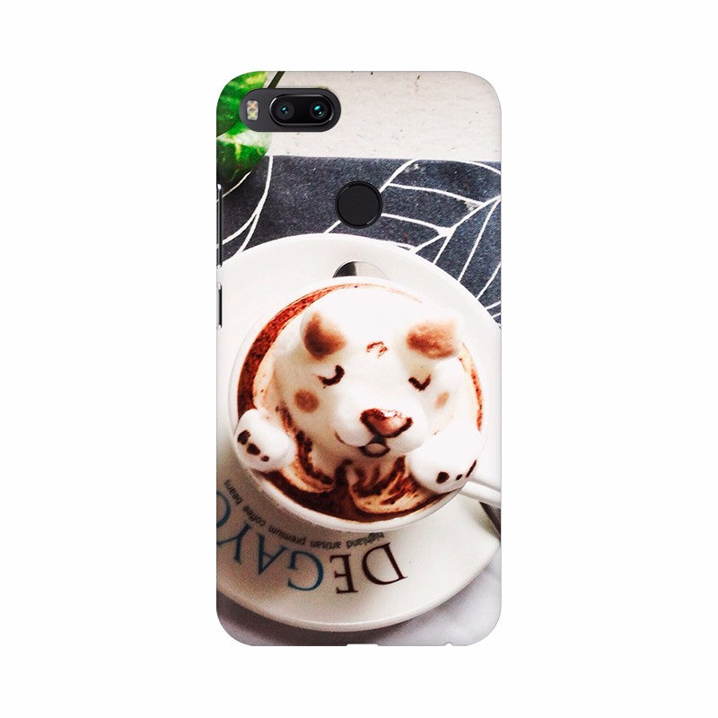 Cup of Cream like Dog Mobile Case Cover - GillKart