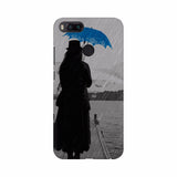 Girl enjoy raining with umberlla Mobile Case Cover - GillKart