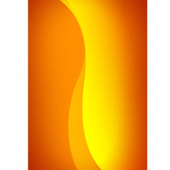 Curve Shape Orange background Mobile Case Cover - GillKart