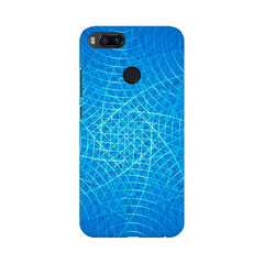 Blue Color Different Curves Mobile Case Cover - GillKart