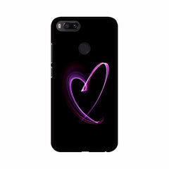 Purple color Heart Symbol Mobile Case Cover - GillKart